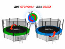 Батут Unix line Classic с внутренней сеткой 14 футов - 430 см (двухцветный) (TRUCL14IN)