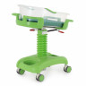Кровать неонатальная Мед-Мос F-48 (MM-2012Р-01) 3 функции (с матрасом), цвет зеленый